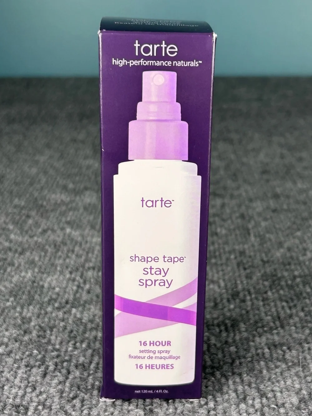 TARTE Stay Spray Shape Tape 16 Hr Setting Spray Full Size 4oz NEW IN BOX